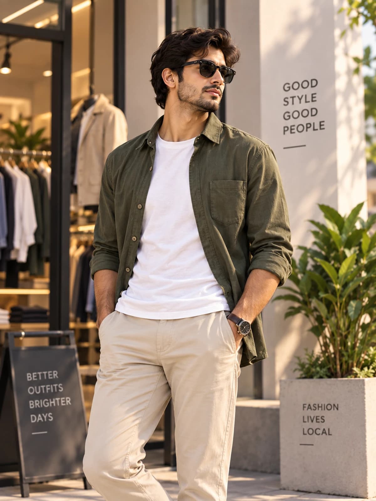Men fashion look